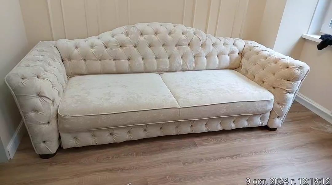 Замена обивки дивана на дому. Сосновый Бор